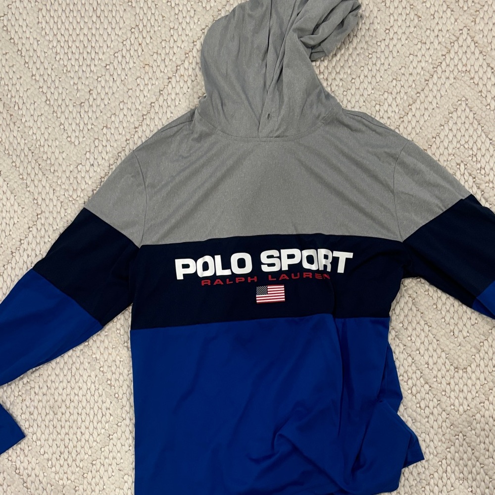Polo by Ralph Lauren Gray Performance Hoodie
